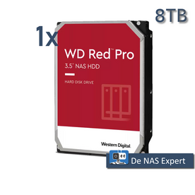 Harddisk 8TB WD Red Pro (WD8005FFBX)