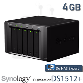 Synology DiskStation DS1512+ 4GB refurbished DSM 7.1.1 ! 