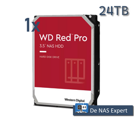 Harddisk 24TB WD Red Pro (WD241KFGX)