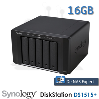 Synology DiskStation DS1515+ 16GB refurbished DSM 7.2.2 ! 