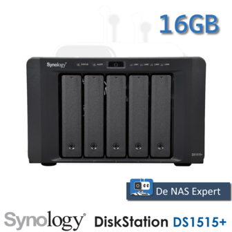 Synology DiskStation DS1515+ 16GB refurbished DSM 7.2.2 ! 