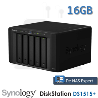 Synology DiskStation DS1515+ 16GB refurbished DSM 7.2.2 ! 
