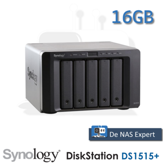 Synology DiskStation DS1515+ 16GB refurbished DSM 7.2.2 ! 