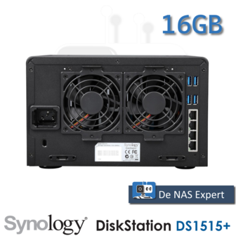 Synology DiskStation DS1515+ 16GB refurbished DSM 7.2.2 ! 
