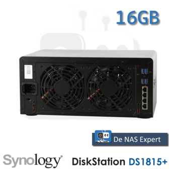 Synology DiskStation DS1815+ 16GB refurbished, uniek met DSM 7.2.2