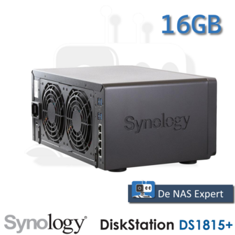 Synology DiskStation DS1815+ 16GB refurbished, uniek met DSM 7.2.2