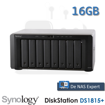 Synology DiskStation DS1815+ 16GB refurbished, uniek met DSM 7.2.2