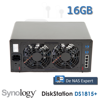 Synology DiskStation DS1815+ 16GB refurbished, uniek met DSM 7.2.2