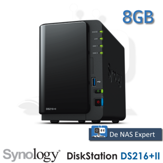 Synology DiskStation DS216+ II 8Gb refurbished