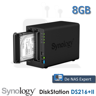 Synology DiskStation DS216+ II 8Gb refurbished
