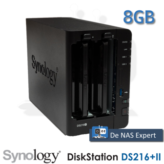 Synology DiskStation DS216+ II 8Gb refurbished
