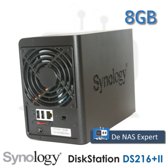 Synology DiskStation DS216+ II 8Gb refurbished