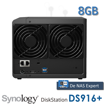 Synolgy DiskStation DS916+ 8GB refurbished