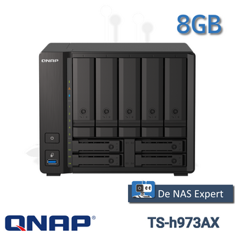 QNAP NAS TS-h973AX 8GB (nieuw in doos)