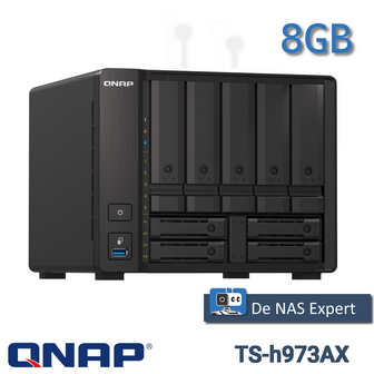 QNAP NAS TS-h973AX 8GB (nieuw in doos)