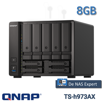 QNAP NAS TS-h973AX 8GB (nieuw in doos)