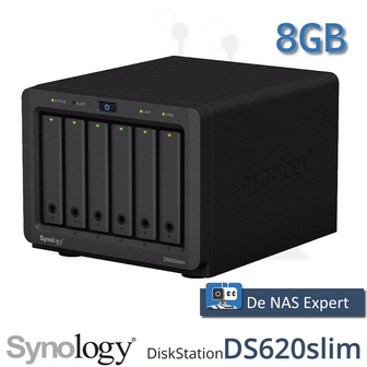 Synology DiskStation DS620slim 8GB refurbished in doos
