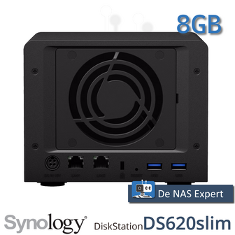 Synology DiskStation DS620slim 8GB refurbished in doos