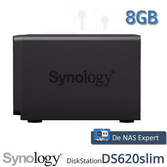Synology DiskStation DS620slim 8GB refurbished in doos