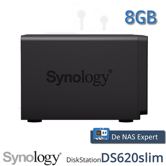 Synology DiskStation DS620slim 8GB refurbished in doos