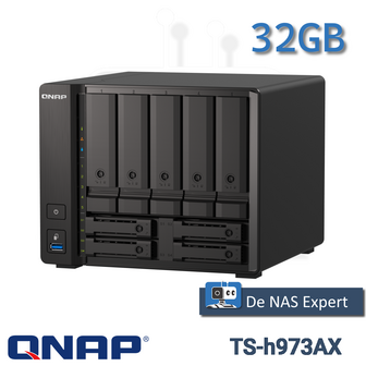 QNAP NAS TS-h973AX 32GB (nieuw in doos)