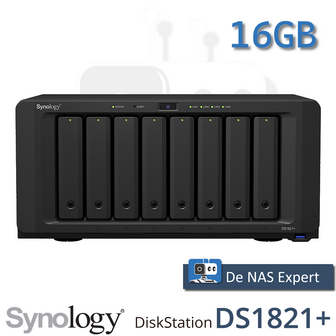 Synology DiskStation DS1821+ 16GB nieuwstaat in doos