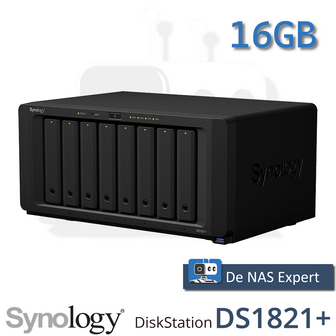 Synology DiskStation DS1821+ 16GB nieuwstaat in doos