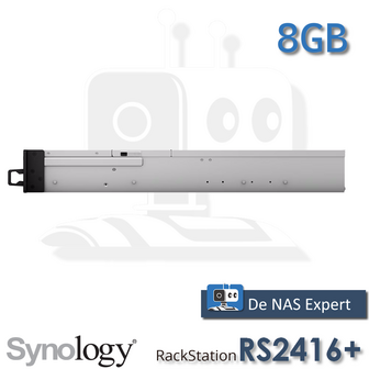 RS2416+ 8Gb refurbished zijkant