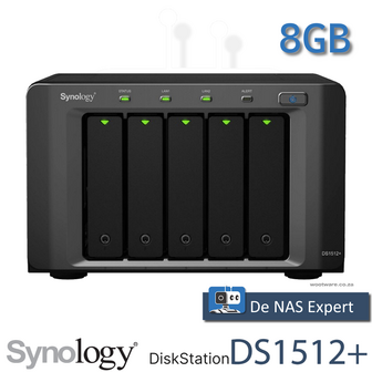 Synology DiskStation DS1512+ 8GB refurbished DSM 7.1.1 ! 