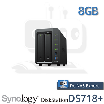 Synology DiskStation DS718+ 8GB refurbished