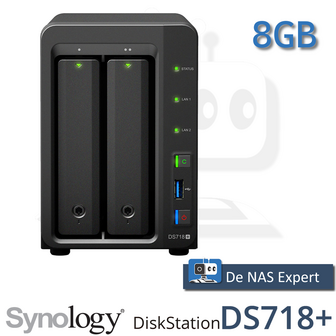 Synology DiskStation DS718+ 8GB refurbished