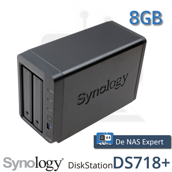 Synology DiskStation DS718+ 8GB refurbished