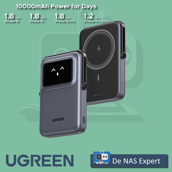UGREEN 10.000 mAh Mini Magnetic Wireless Robot 20W PowerBank