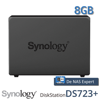 Synology DS723+ Zijkant