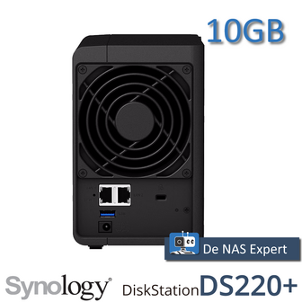 Synology DiskStation DS220+ 10GB refurbished