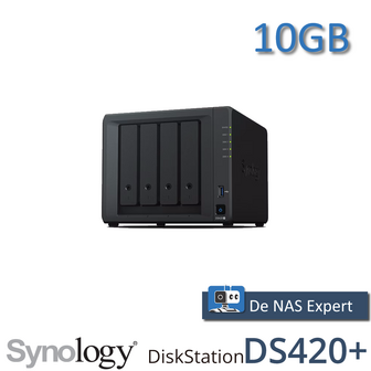 Synology DiskStation DS420+ 10GB refurbished