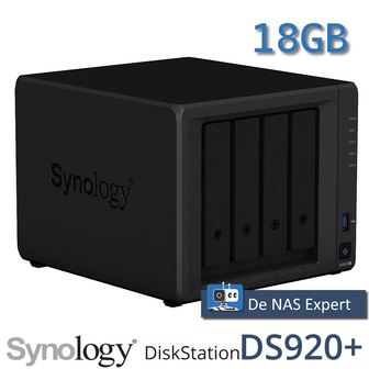 Synology DiskStation DS920+ 18GB refurbished
