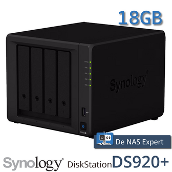 Synology DiskStation DS920+ 18GB refurbished