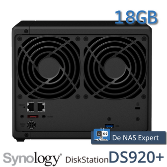 Synology DiskStation DS920+ 18GB refurbished