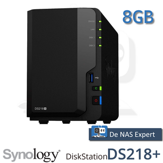 Synology DiskStation DS218+ II 8Gb refurbished
