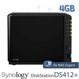 Synology DiskStation DS412+ 4GB DSM 7.1.x !!