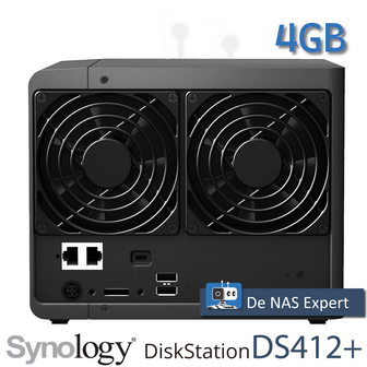Synology DiskStation DS412+ 4GB DSM 7.1.x !!