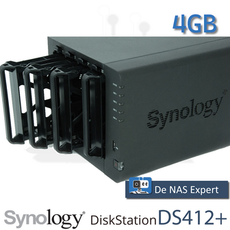 Synology DiskStation DS412+ 4GB DSM 7.1.x !!