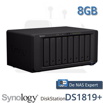 Synology DiskStation DS1819+ 8GB refurbished