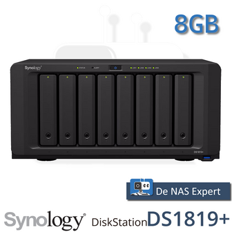 Synology DiskStation DS1819+ 8GB refurbished