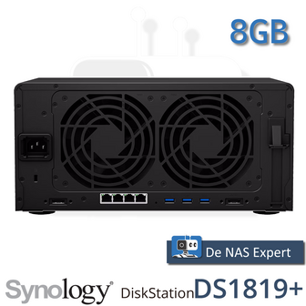 Synology DiskStation DS1819+ 8GB refurbished