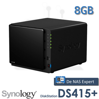 Synology DiskStation DS415+ 8GB refurbished, DSM 7.2.2