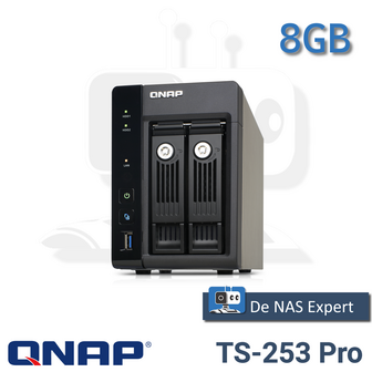 QNAP TS-253 Pro 8GB refurbished