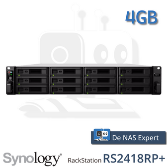 Synology RackStation RS2418RP+ 4GB refurbished