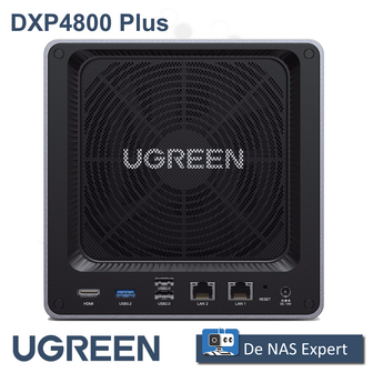 UGREEN NASync DXP4800 Plus 16GB (+8GB ) ! actie model !